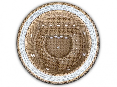 Переливной спа-бассейн AstralPool Mirage / Aquavia Oasis