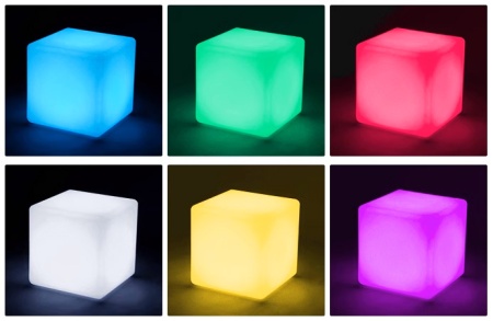 Светильник Куб 25 питание от сети 220В, RGB Светильник Куб 25 питание от сети 220В, RGB