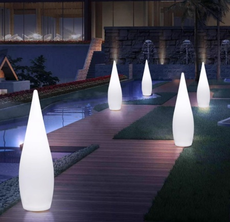 Светильник Капля 45х150 солнечная батарея, RGB Светильник Капля 45х150 солнечная батарея, RGB