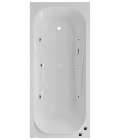 Ванна Эстет Альфа 170x75 с гидромассажем
